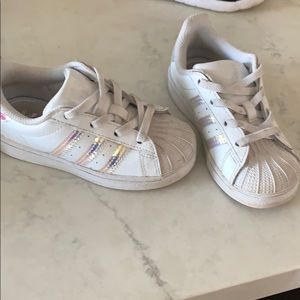 Little girls adidas size 8